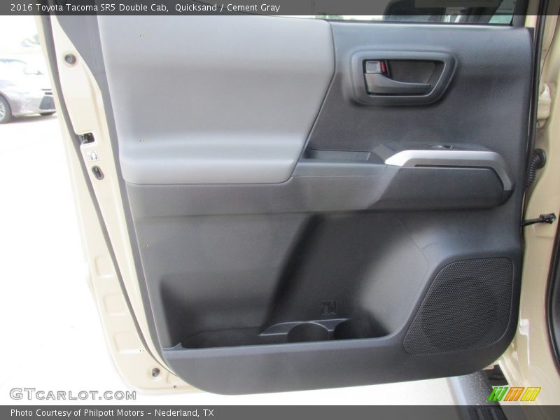 Quicksand / Cement Gray 2016 Toyota Tacoma SR5 Double Cab