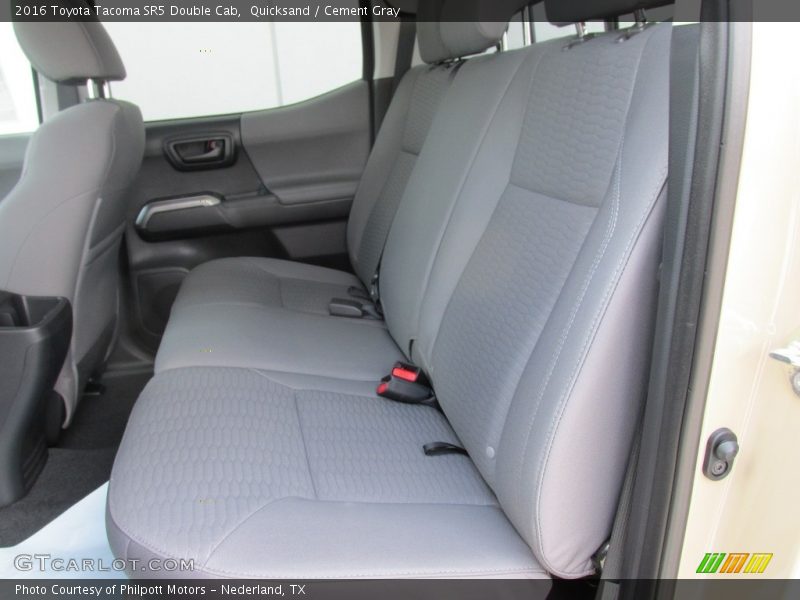 Quicksand / Cement Gray 2016 Toyota Tacoma SR5 Double Cab
