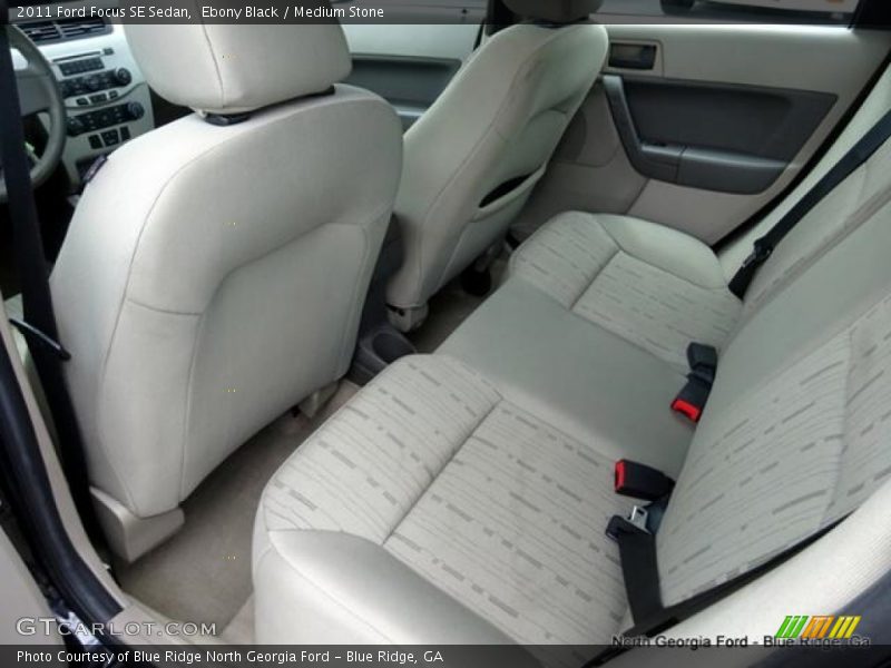 Ebony Black / Medium Stone 2011 Ford Focus SE Sedan