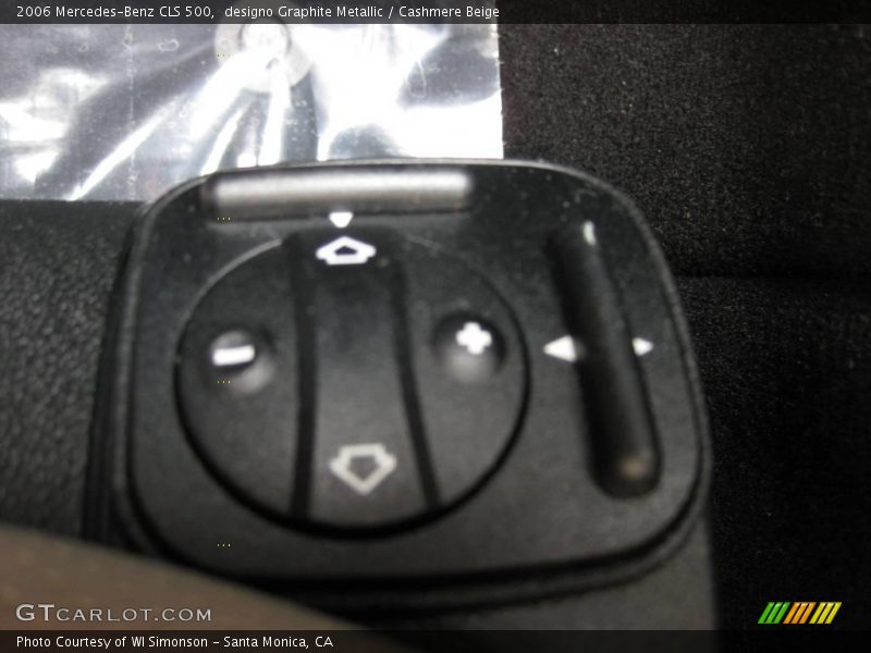 designo Graphite Metallic / Cashmere Beige 2006 Mercedes-Benz CLS 500