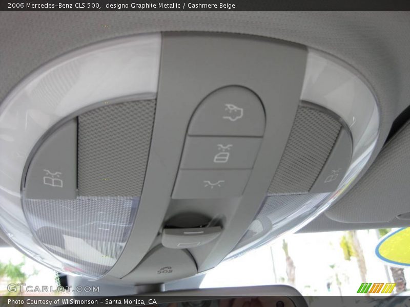 designo Graphite Metallic / Cashmere Beige 2006 Mercedes-Benz CLS 500