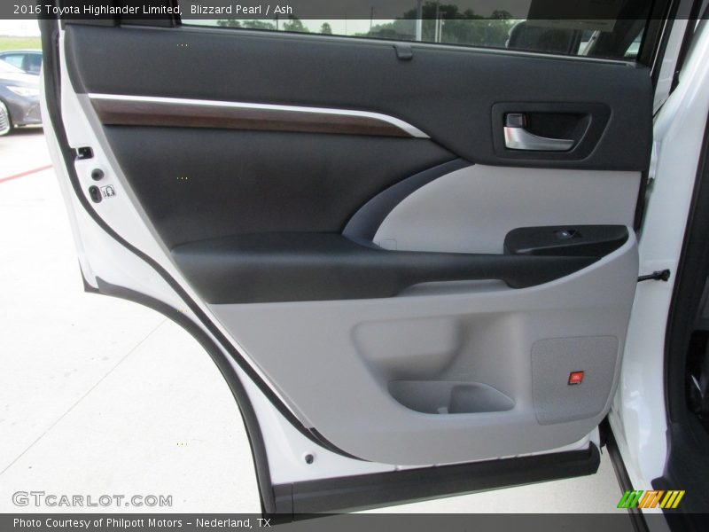 Blizzard Pearl / Ash 2016 Toyota Highlander Limited