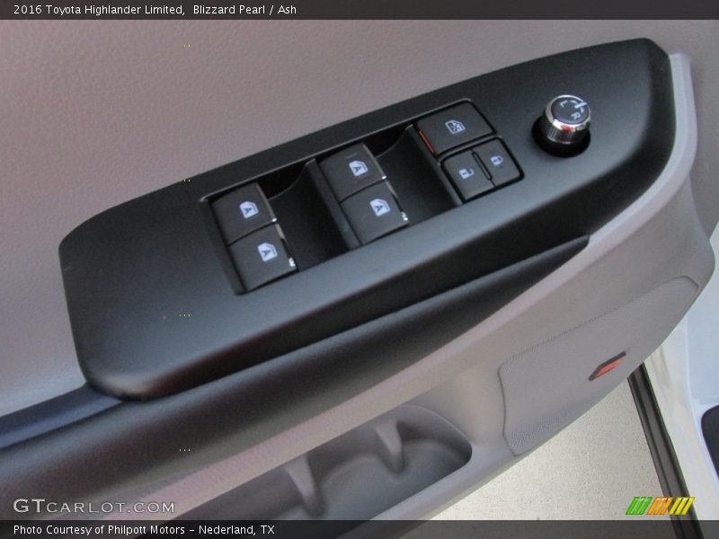 Blizzard Pearl / Ash 2016 Toyota Highlander Limited