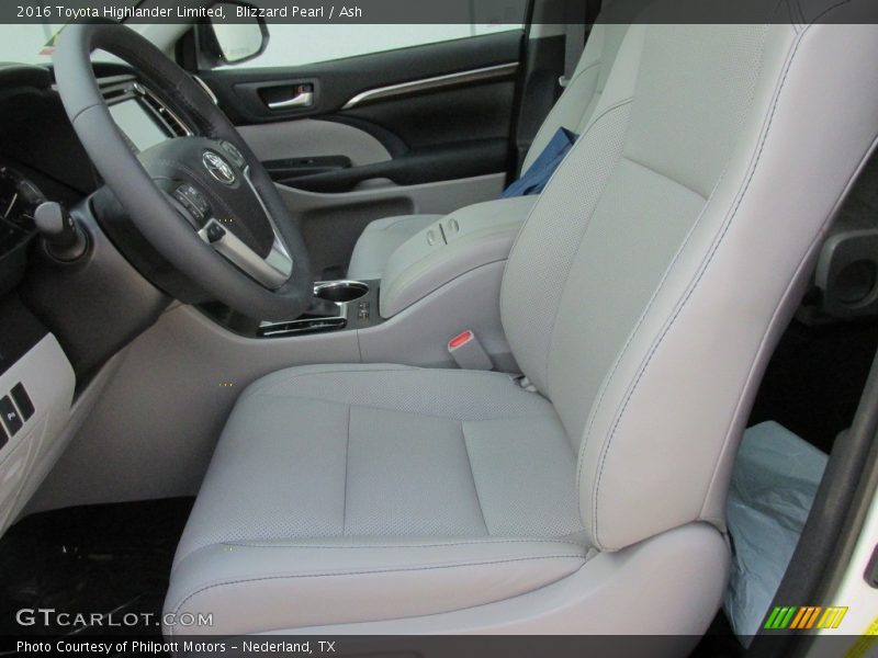 Blizzard Pearl / Ash 2016 Toyota Highlander Limited
