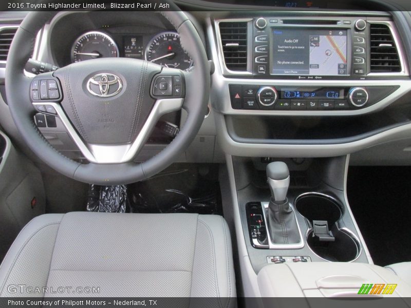 Blizzard Pearl / Ash 2016 Toyota Highlander Limited