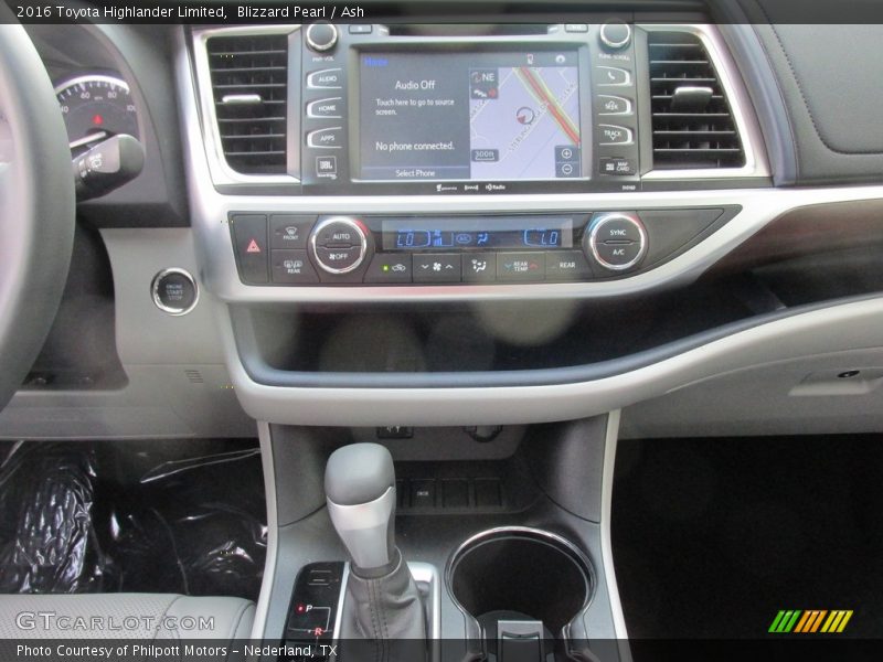 Blizzard Pearl / Ash 2016 Toyota Highlander Limited