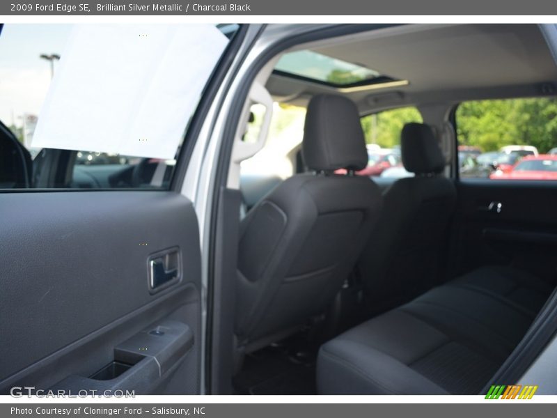 Brilliant Silver Metallic / Charcoal Black 2009 Ford Edge SE