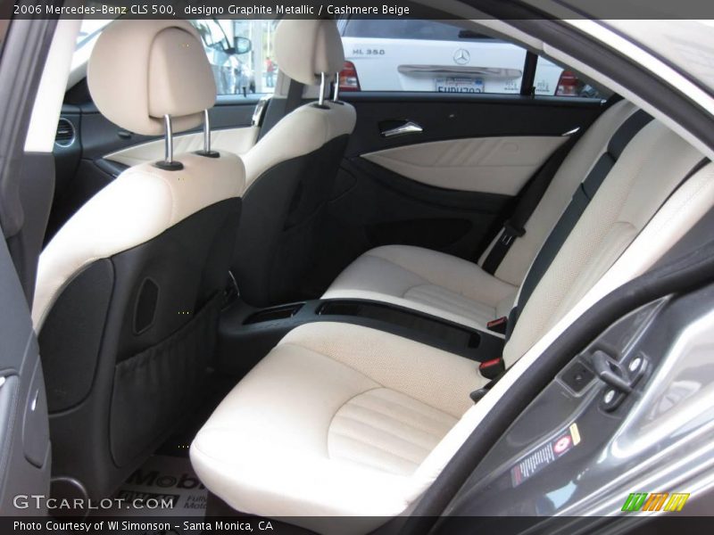 designo Graphite Metallic / Cashmere Beige 2006 Mercedes-Benz CLS 500