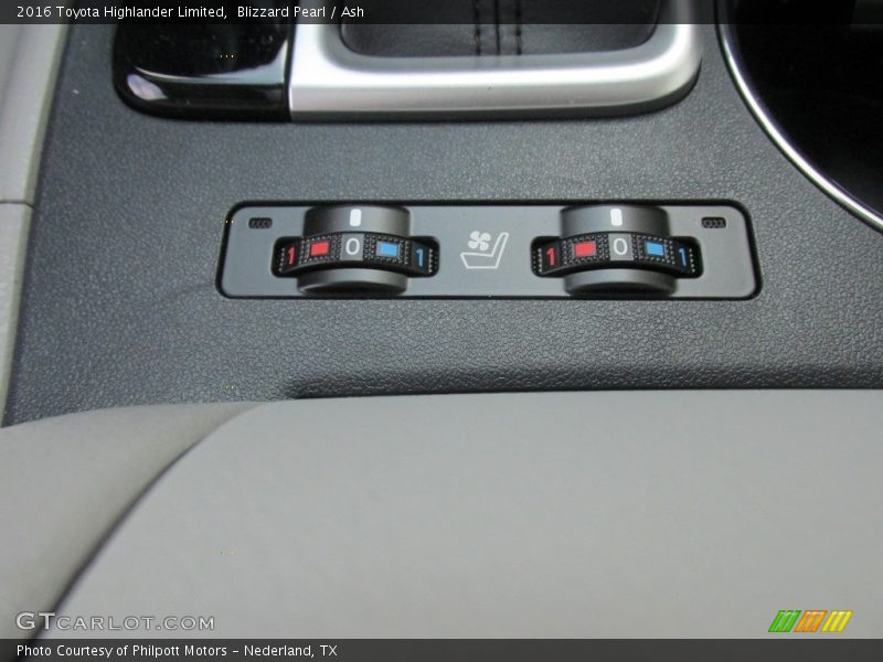 Blizzard Pearl / Ash 2016 Toyota Highlander Limited