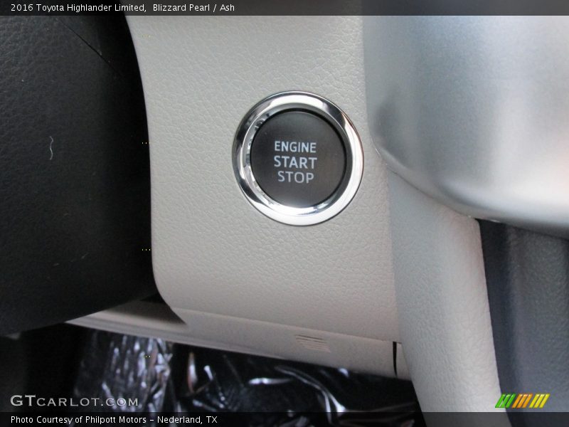 Blizzard Pearl / Ash 2016 Toyota Highlander Limited