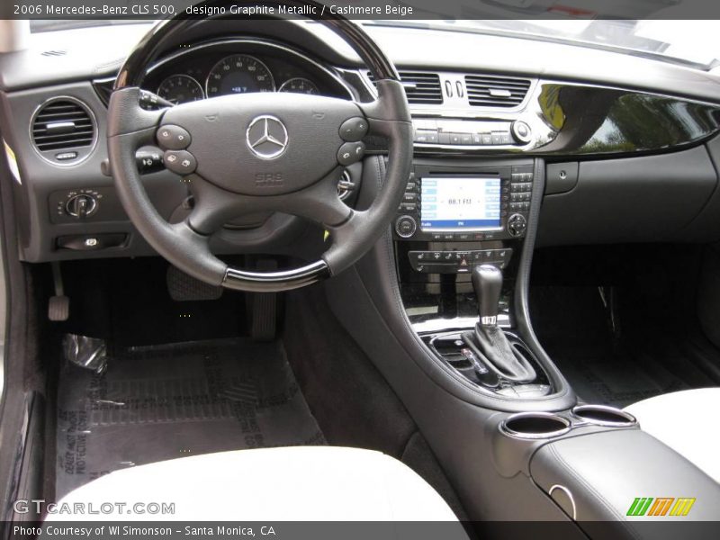 designo Graphite Metallic / Cashmere Beige 2006 Mercedes-Benz CLS 500