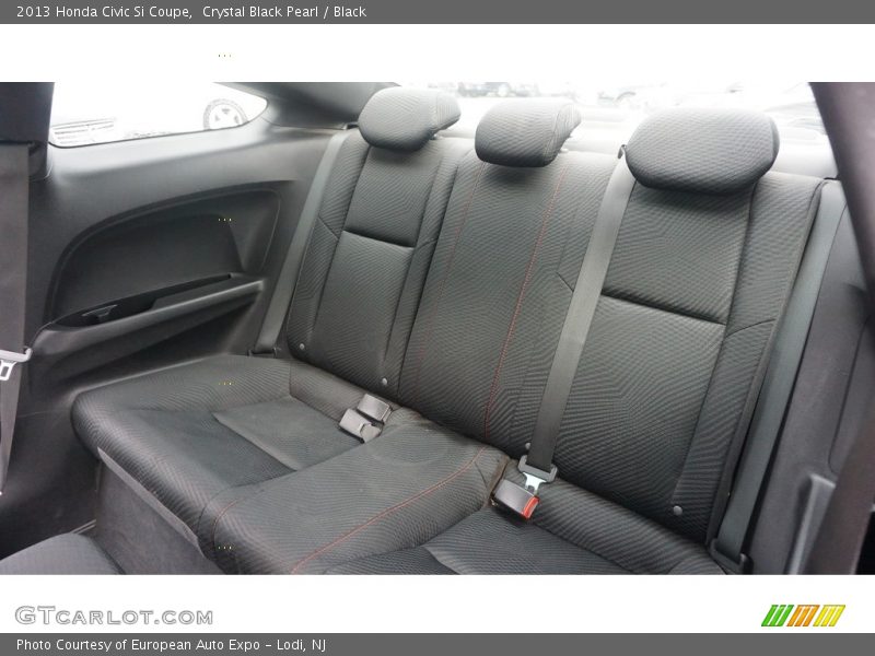 Crystal Black Pearl / Black 2013 Honda Civic Si Coupe