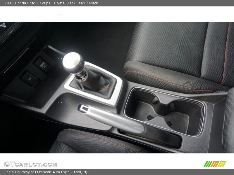 Crystal Black Pearl / Black 2013 Honda Civic Si Coupe