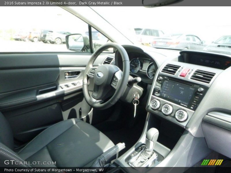 Dark Gray Metallic / Black 2016 Subaru Impreza 2.0i Limited 4-door
