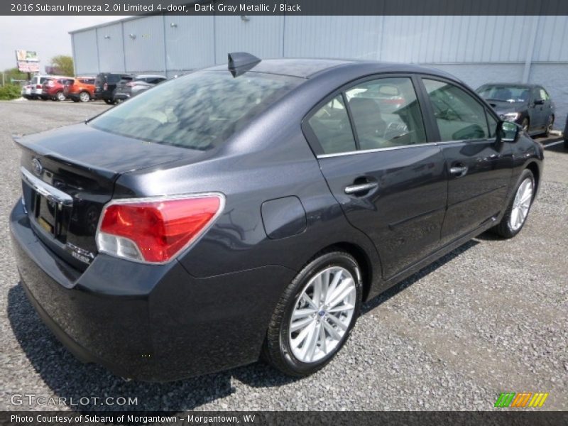 Dark Gray Metallic / Black 2016 Subaru Impreza 2.0i Limited 4-door