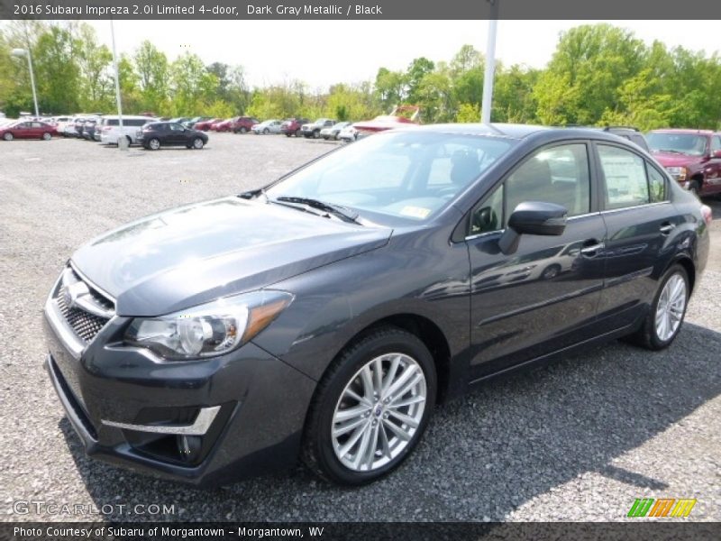 Dark Gray Metallic / Black 2016 Subaru Impreza 2.0i Limited 4-door