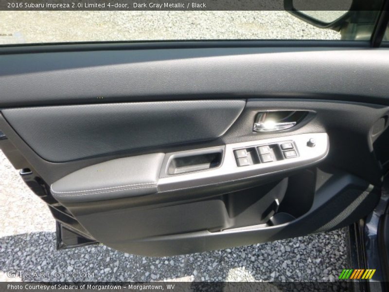 Dark Gray Metallic / Black 2016 Subaru Impreza 2.0i Limited 4-door