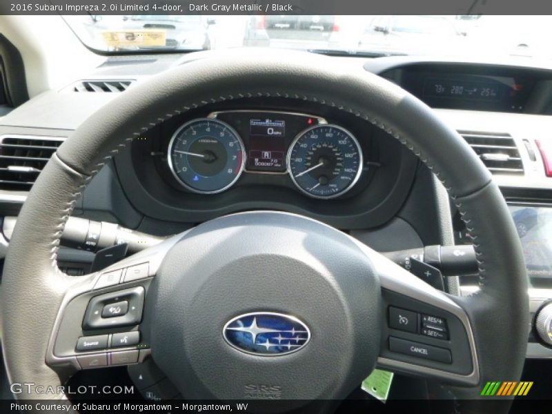 Dark Gray Metallic / Black 2016 Subaru Impreza 2.0i Limited 4-door