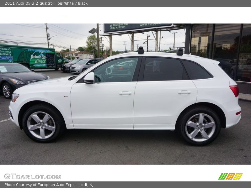 Ibis White / Black 2011 Audi Q5 3.2 quattro