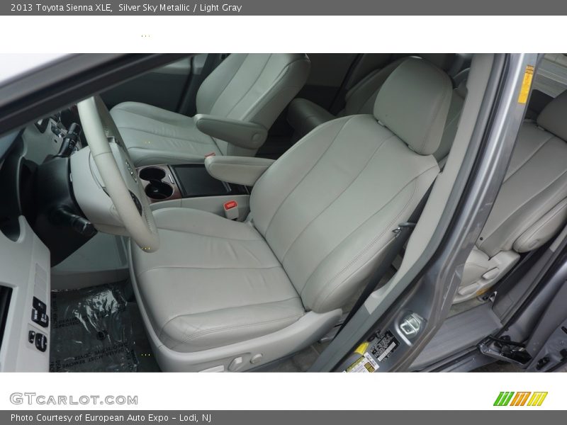 Silver Sky Metallic / Light Gray 2013 Toyota Sienna XLE