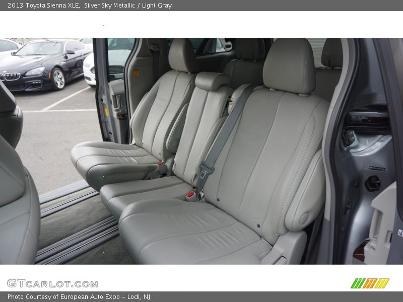 Silver Sky Metallic / Light Gray 2013 Toyota Sienna XLE