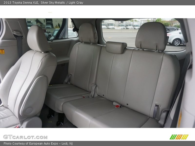 Silver Sky Metallic / Light Gray 2013 Toyota Sienna XLE