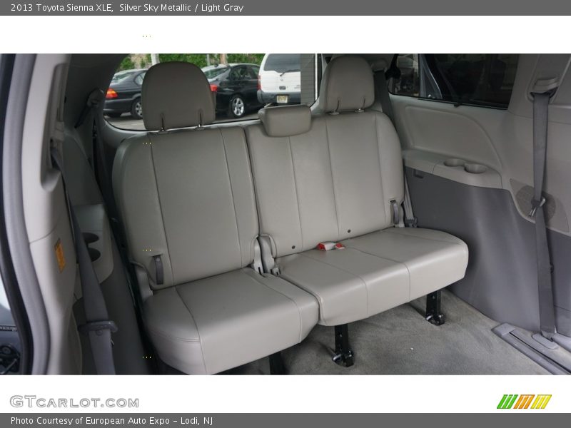 Silver Sky Metallic / Light Gray 2013 Toyota Sienna XLE