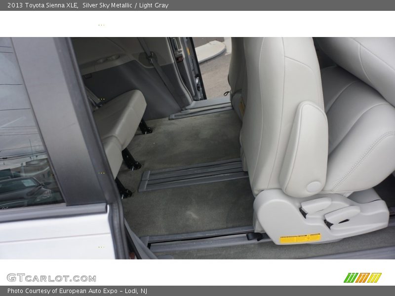 Silver Sky Metallic / Light Gray 2013 Toyota Sienna XLE