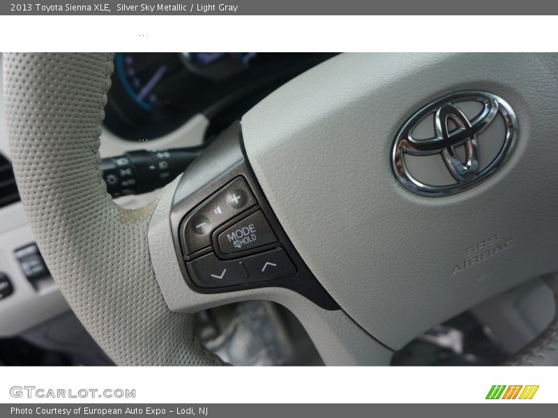 Silver Sky Metallic / Light Gray 2013 Toyota Sienna XLE