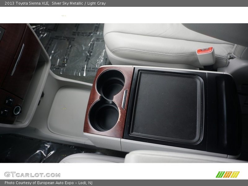 Silver Sky Metallic / Light Gray 2013 Toyota Sienna XLE
