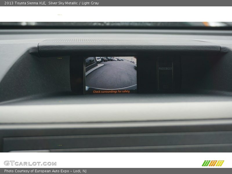 Silver Sky Metallic / Light Gray 2013 Toyota Sienna XLE