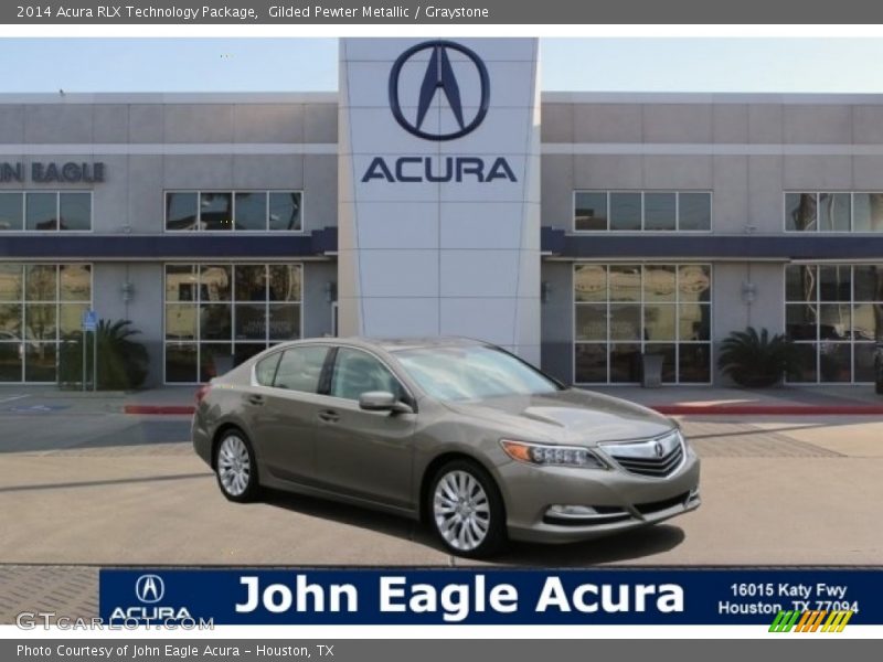 Gilded Pewter Metallic / Graystone 2014 Acura RLX Technology Package