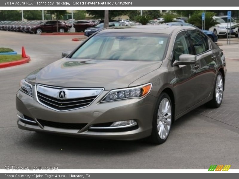 Gilded Pewter Metallic / Graystone 2014 Acura RLX Technology Package