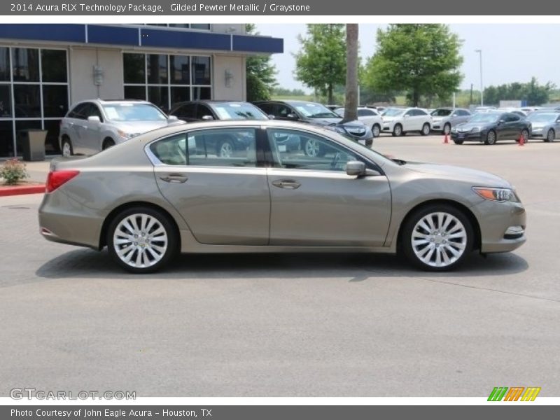 Gilded Pewter Metallic / Graystone 2014 Acura RLX Technology Package