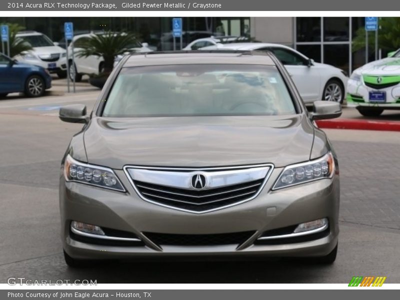 Gilded Pewter Metallic / Graystone 2014 Acura RLX Technology Package