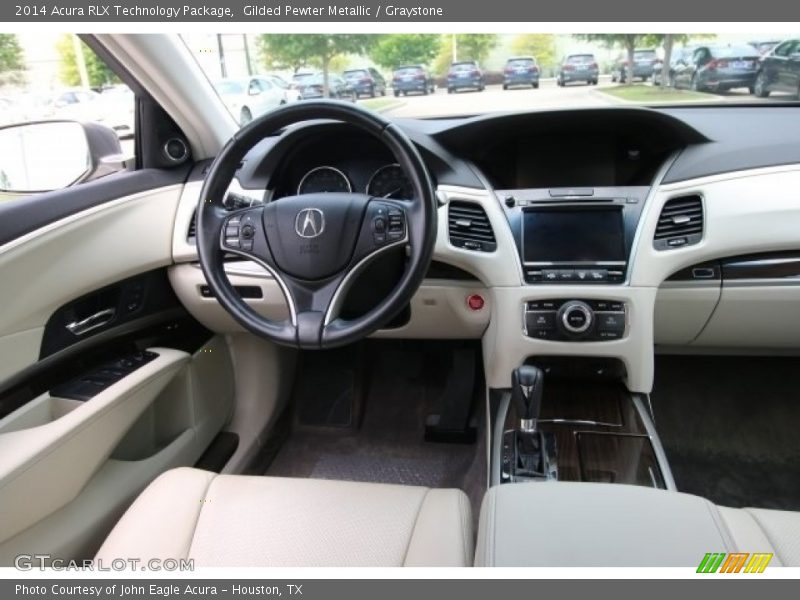 Gilded Pewter Metallic / Graystone 2014 Acura RLX Technology Package