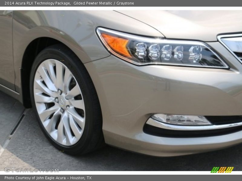 Gilded Pewter Metallic / Graystone 2014 Acura RLX Technology Package