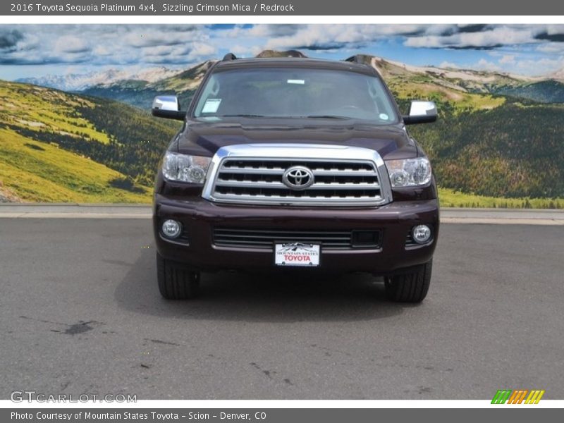 Sizzling Crimson Mica / Redrock 2016 Toyota Sequoia Platinum 4x4