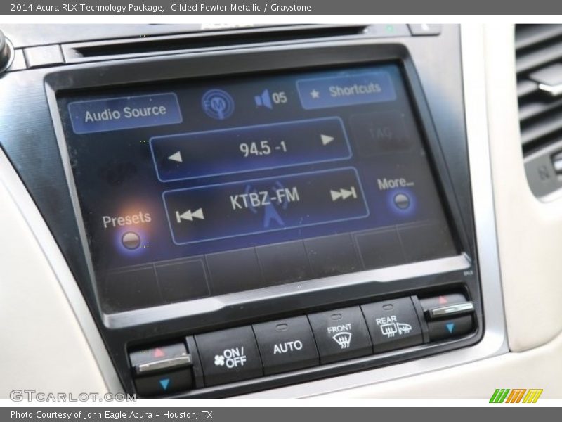 Gilded Pewter Metallic / Graystone 2014 Acura RLX Technology Package