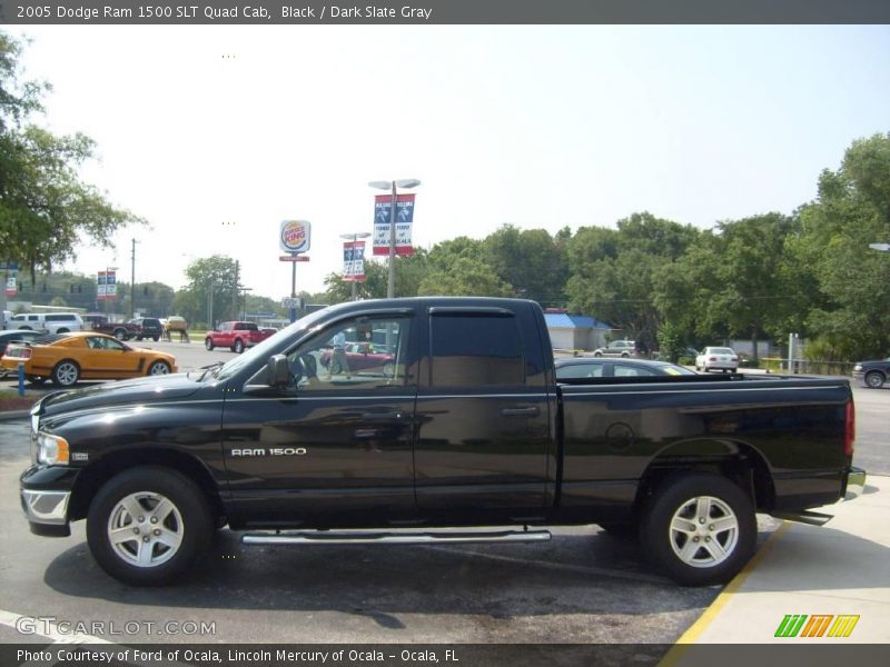 Black / Dark Slate Gray 2005 Dodge Ram 1500 SLT Quad Cab