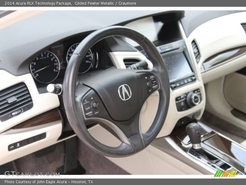 Gilded Pewter Metallic / Graystone 2014 Acura RLX Technology Package
