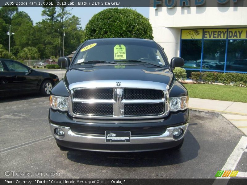 Black / Dark Slate Gray 2005 Dodge Ram 1500 SLT Quad Cab