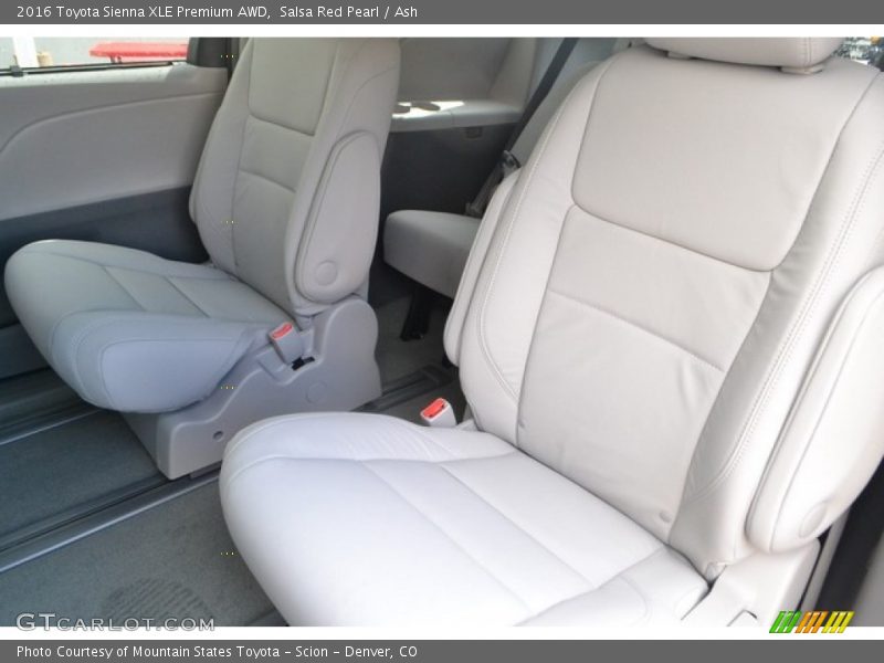 Salsa Red Pearl / Ash 2016 Toyota Sienna XLE Premium AWD