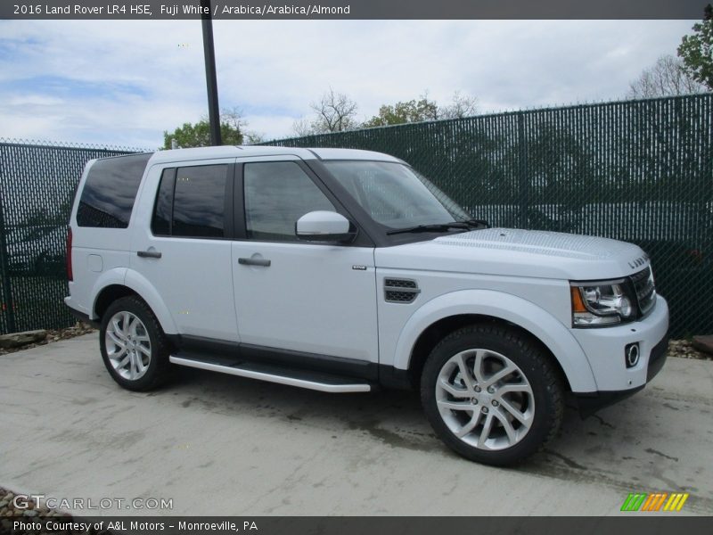 Fuji White / Arabica/Arabica/Almond 2016 Land Rover LR4 HSE