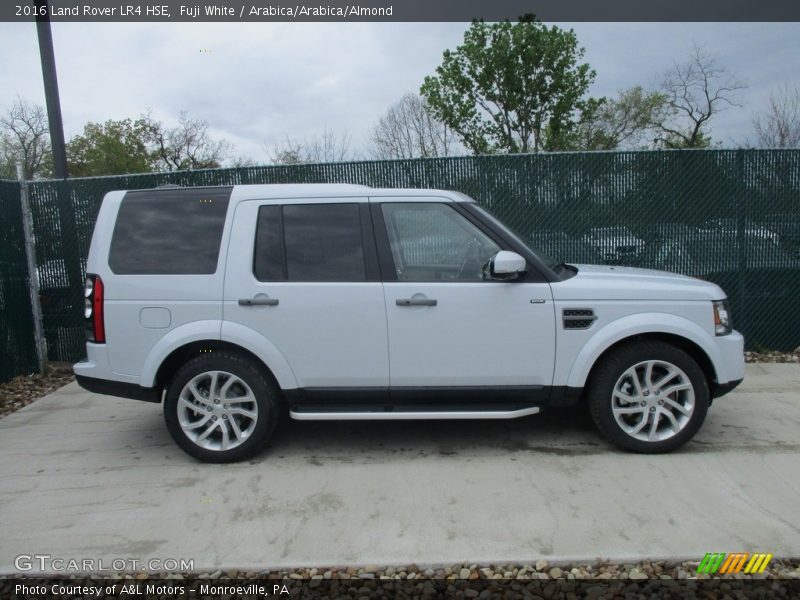 Fuji White / Arabica/Arabica/Almond 2016 Land Rover LR4 HSE