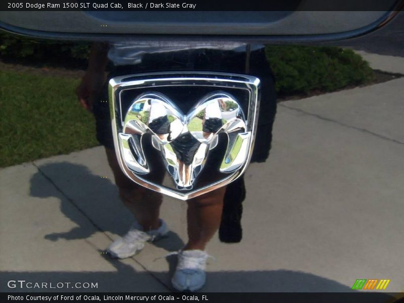 Black / Dark Slate Gray 2005 Dodge Ram 1500 SLT Quad Cab