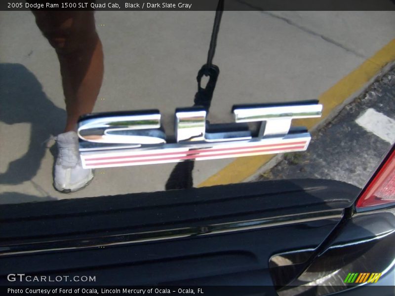 Black / Dark Slate Gray 2005 Dodge Ram 1500 SLT Quad Cab