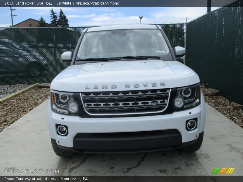 Fuji White / Arabica/Arabica/Almond 2016 Land Rover LR4 HSE
