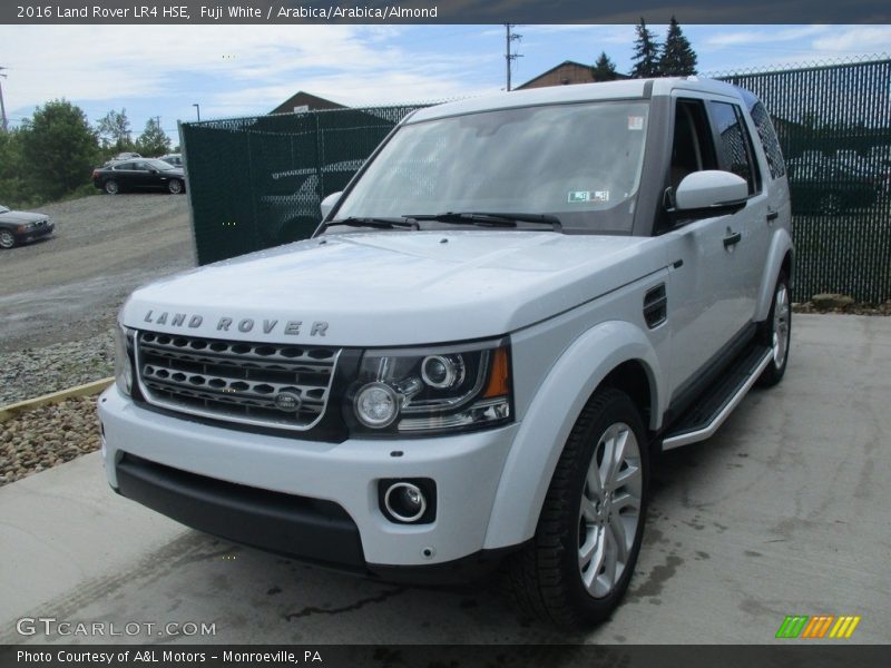 Fuji White / Arabica/Arabica/Almond 2016 Land Rover LR4 HSE