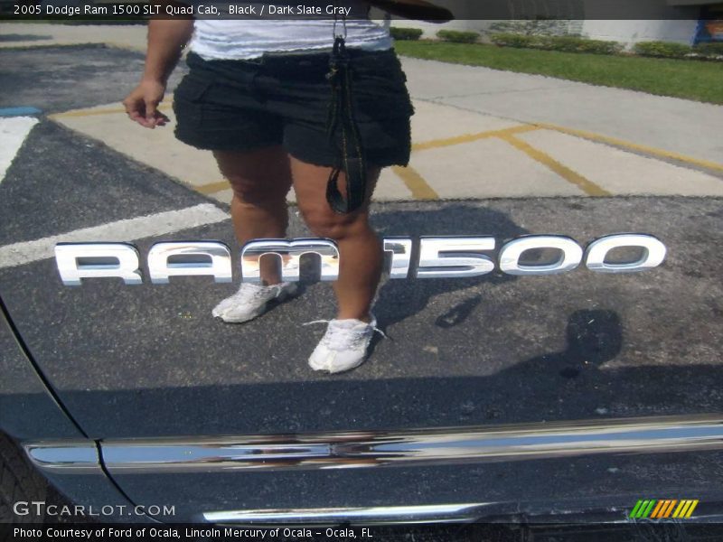 Black / Dark Slate Gray 2005 Dodge Ram 1500 SLT Quad Cab